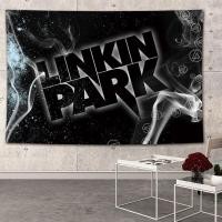 ราคา linkin park Lincoln Park Rock บุคลิกภาพบาร์ห้องนอนหอพักนักเรียนผนังตกแต่งพื้นหลังผ้า (23625318783)