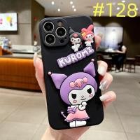 ราคา 3D การ์ตูน Sanrio Kuromi ซิลิโคนนิ่มโทรศัพท์เคสสำหรับไอโฟน15 14 13 11 12 Pro Max XR X XS Max 6 7 8 Plus ฝาหลังป้องกันการตก (20948882463)