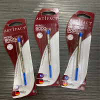 ราคา Artifact ไส้ปากกา Refill9000 สีน้ำเงิน ดำ 1 0mm ใช้กับปากกา Parker ได้ (1853128171)