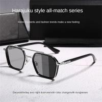 ราคา Retro Crowe New Sunglasses Mens UV Protection Mens Domineering Tide Driving Handsome Sunglasses Fishing Glasses Polarized Square Metal Sunglasses (22537546261)