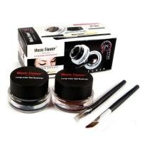 ราคา เจลเขียนคิ้ว Music Flower Eyeliner Gel เขียนคิ้ว อายไลเนอร์ 2 ตลับ กันน้ำ 24 ชม เจลคิ้ว ติดทนนาน เจลอายไลเนอร์ (15928120780)