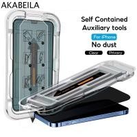 ราคา AKABEILA ฟิล์มกระจกนิรภัยกันรอยหน้าจอ iphone 16 11 12 13 14 15 Pro Max 6 6s 7 8 plus Xs Max XR ขั้นที่สอง ติดฟิล์มกันรอยหน้าจอโทรศัพท์มือถือ (22801421328)