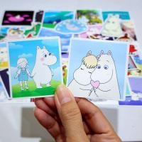 ราคา สติ๊กเกอร์ มูมิน Moomin ชิ้นใหญ่ ติดแน่น กันน้ำ ติดกระเป๋าเดินทาง โน้ตบุ้ค 50 ชิ้น sticker (19473158342)