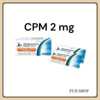 ราคา CPM Chlorpheniramine 2mg คลอเฟน 2มก กล่องละ 10แผง แผงละ 10เม็ด ยาแก้แพ้ ลดน้ำมูก บริษัท BL HUA 1ก 10แผง (24858697410)
