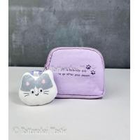 ราคา Moshi Moshi กระเป๋าเศษสตางค์ พร้อมพวงกุญแจ กระเป๋าใส่เหรียญ (24751219619)