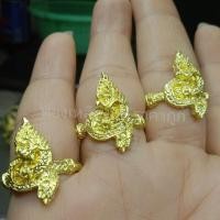 ราคา แหวนพญานาคงานทองเหลืองแท้ 100 ไม่ชุบสี ล้างได้ ทำความสะอาดได้ไม่ลอก (21226546497)