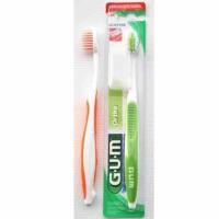 ราคา แปรงสีฟัน คนจัดฟัน แถมที่ครอบ Gum Orthodontic 124 Made in USA 1 ด้าม (388826369)