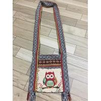 ราคา กระเป๋าย่ามพื้นเมืองลายนกฮูก คละสีคละลาย ขนาด 8 8 นิ้ว (21269770883)