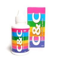 ราคา น้ำยาล้างคอนแทคเลนส์ CC 60 ml 30 ml Contact Lens Cleaning Solution (23967078748)
