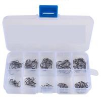 ราคา SALOMONER 100ชิ้น 500ชิ้นสำหรับน้ำเค็มน้ำจืดอุปกรณ์ตกปลาการตกปลาแบบโลหะคาร์บอนสูงอุปกรณ์ตกปลาตะขอเกี่ยวเบ็ดเหยื่อตกปลาตกปลาทะเลตะขอตกปลามีเงี่ยงชุดเบ็ดตกปลาเบ็ดตกปลา (17432767823)