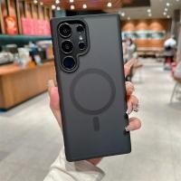 ราคา 370 Case S25 Ultra เคสผิวด้าน เคส แม่เหล็ก ชาร์จได้ สำหรับ SAMSUNG S21 S22 S23 S24 S24fe Ultra fe Plus S23ultra S23FE S25ultra S25Plus S24ultra A55 A06 A16 A36 A56 (24012650926)