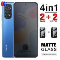 ราคา 4in1 9H 10D Matte สำหรับ Xiaomi Redmi Note 11 11S Redmi Note 11 Pro 5G กระจกเทมเปอร์คลุมทั้งหมดปกป้องหน้าจอกล้องด้านหลังฟิล์มเลนส์ Redmi Note 11 Pro 5G (12877320768)