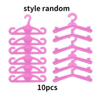 ราคา ตู้เสื้อผ้าพลาสติกน่ารัก1ชุดตู้เสื้อผ้ามีกระจก ไม้แขวนสีชมพู10ชิ้นสำหรับตุ๊กตาบาร์บี้ชุดห้องนอนของเล่น DIY สำหรับเด็กผู้หญิง (11920781545)