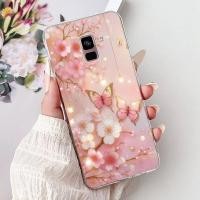 ราคา Samsung Galaxy A8 Plus 2018เคส SM A730F ใหม่ฝาครอบพิมพ์ภาพสุดหรูนุ่มบางเคสโทรศัพท์สำหรับ Samsung A8 2018 A8 A530F ปลอก (23641039753)