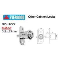 ราคา Evergood No 105 กุญแจล็อคตู้บานเลื่อนไม้ PUSH LOCK กุญแจสำหรับล็อคบานเลื่อนไม้ แบบกดล็อค (22826435577)