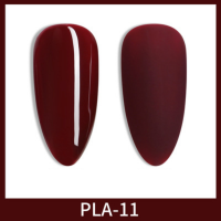 ราคา สีทาเล็บเจล สีโทนแดงเลือดนก แดง 18 เฉดสี PLA Set แบรนด์ AS สีเจล คุณภาพดี (19354189705)
