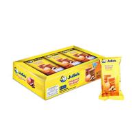 ราคา Julies จูลี่ส์ ฟิงเกอร์ ขนมปังกรอบสอดไส้ครีมรสเนยถั่ว รสเลม่อน แพ็ค 12 ซอง (23719438424)