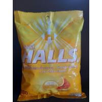 ราคา ลูกอมฮอลล์ สีเหลืองรสน้ำผึ้งผสมกลิ่นเลมอน 1 ถุง มี 100 เม็ด (18684117295)