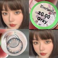 ราคา คอนแทคเลนส์ รุ่น Everland Cocoro สีเทา ตาล Gray Brown ค่าสายตา 0 00 6 00 เปลี่ยนแทนทุกเดือน (20586157239)