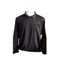 ราคา เสื้อแขนยาวคอปกสีล้วนเกรดAและคอปกแขนดำ M 5xl (24551379999)