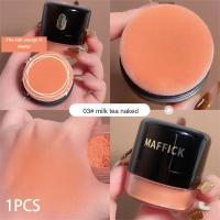 ราคา Maffick Soft Face Blusher Powder With Sponge Cheek Rouge Peach Blush Palette Nude Pink Makeup Brightening Teint Blush Contour Cosmetics (22760762767)