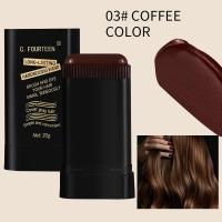 ราคา ปากกาย้อมผม C FOURTEEN รูปทรงลิปสติก สีดำ ปากกาย้อมผมแบบใช้แล้วทิ้ง ปกปิดผมหงอก แท่งย้อมผมชั่วคราว เหมาะสำหรับผมขาว สะดวก แท่งย้อมผม ขายดี (24959093317)