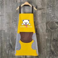 ราคา RuiMing ผ้ากันเปื้อนกันน้ำ กระเป๋าหน้า มีซิป พร้อมผ้าเช็ดมือ Cooking Apronลายโดเรม่อนโดเรม่อนDoraemon (24383381440)