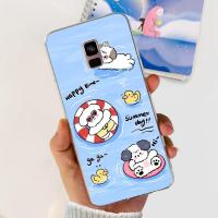 ราคา เคสโทรศัพท์สำหรับ Samsung Galaxy A8 2018 ฝาหลังทาสีลายดอกไม้ป้องกัน A8ปลอกสำหรับ Samsung บวก A8 2018ซิลิโคนนุ่มกระเป๋า (22781190587)