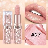 ราคา VARIVIDA USHAS Pearlescent Lipstick Long lasting Waterproof Moisturizing Rouge Lip Gloss Lip Makeup (24852096763)