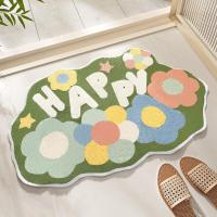 ราคา พรมเช็ดเท้าขนนุ่ม พรมเช็ดเท้า ผ้าเช็ดเท้า นอร์ดิก ขนาด 60 40 CM (24724438319)