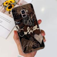 ราคา เคสโทรศัพท์สำหรับ Samsung Galaxy A8 2018 ฝาหลังทาสีลายดอกไม้ป้องกัน A8ปลอกสำหรับ Samsung บวก A8 2018ซิลิโคนนุ่มกระเป๋า (22781190572)