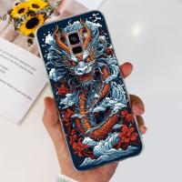 ราคา เคสโทรศัพท์สำหรับ Samsung Galaxy A8 2018 ฝาหลังทาสีลายดอกไม้ป้องกัน A8ปลอกสำหรับ Samsung บวก A8 2018ซิลิโคนนุ่มกระเป๋า (22781190603)