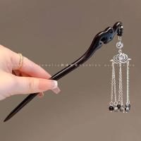 ราคา Chinese Style Wooden Tassel Hairpin for Women Vintage Elegant Hair Stick Qipao Hanfu Chinese Hairpin Hair Accessories (23232922640)