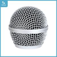 ราคา 1ชิ้นสำหรับ Shure SM58ไมโครโฟนไร้สายอะไหล่โลหะไมโครโฟนกระจังหน้าอะไหล่หัวไมค์ปาร์ตี้มืออาชีพ (22571830816)