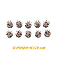 ราคา GlowingGrace 10ชิ้น เซ็ต STRAIGHT ANGLE Radio Potentiometer RV12MM B103 B10K B503 B50K Power Amplifier Volume Potentiometer พร้อม SWITCH (22580015931)