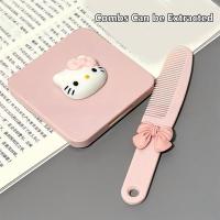 ราคา ZZ Sanrio หวีกระจกแบบพกพา หวีกระจกหวีผมพกพาได้อุปกรณ์นวดจัดแต่งทรงผม (23202801888)