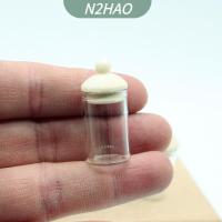 ราคา N2HAO โหลแก้วใสสำหรับบ้านตุ๊กตา1 12 4ชิ้นขวดเก็บของในครัวขนาดเล็กอุปกรณ์ตกแต่งบ้านตุ๊กตา (24712734035)