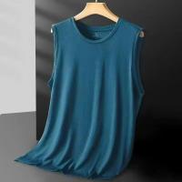 ราคา Zebina เสื้อกั๊กผ้าไอซ์ซิลค์สำหรับผู้ชายเสื้อผ้าตาข่ายหน้าร้อนระบายอากาศกีฬาแห้งเร็วเสื้อกั๊กเสื้อยืดแขนกุดสุดเท่เสื้อกล้าม (24581497008)