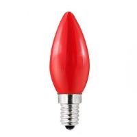 ราคา แพ็ค 2 ชิ้น หลอดเทียน จำปา LED สีแดง 3W 220V ขั้วเกลียว E12 ใช้แทน หลอดจำปา (22506162239)