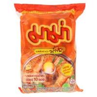 ราคา มาม่าต้ม แพ็ค 10ซอง 3 รส ให้เลือก รสต้มยำกุ้ง รสหมูสับ รสต้มยำกุ้งน้ำข้น ขนาด 55กรัม x 10 ซอง (14623168635)