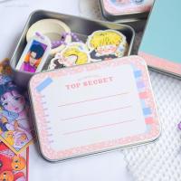 ราคา Tin Box กล่องเหล็ก ใส่ของลายน่ารัก (20139186105)