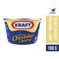 ราคา Kraft Processed Cheddar Cheese 100g กราฟต์ชีส Exp 17 12 25 (25010937458)