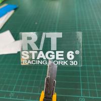 ราคา สติกเกอร์ STAGE6 สเตจซิก ขนาด6x 2 cm สำหรับแปะกระบอกโช๊คหน้า กระป๋อง โช๊คหลังSTAGE6ทดแทนของเดิม มี2สีให้เลือก ขาวและดำ เป็นคู่ (22751150500)