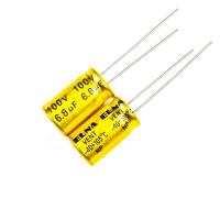 ราคา 2ชิ้น ELNA 100V 6 8Uf NP 10x1 C 105ไม่มีขั้วตัวเก็บประจุแบบอิเล็กโทรไลติก6มม (21028463771)