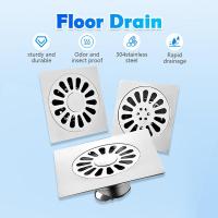 ราคา ตะแกรงกันกลิ่น ตะแกรงน้ำทิ้ง อุปกรณ์ป้องกันกลิ่น ดักแมลง ดักกลิ่น กันกลิ่น ฟลอร์เดรน ขนาด4นิ้ว ตะแกรงกันกลิ่น สแตนเลส304 (24478831001)