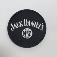 ราคา จานรองแก้ว จานรองแก้วแจ๊คแดเนียล สีดำ สีขาว Jack Daniels ยางพารา (14546468396)