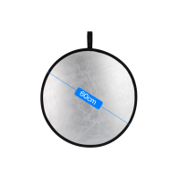 ราคา พับได้ รีเฟล็กซ์ Reflector แผ่นสะท้อนแสง 5 in 1 ใช้สะท้อนแสงเพิ่มมิติให้กับภาพหรือวีดีโอ 60cm 80cm 110cm (24686384377)