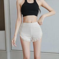 ราคา กางเกงขาสั้นลูกไม้ห้าชั้นของผู้หญิง Jk เลกกิ้งระบายอากาศดีกางเกงซับในป้องกันการเปิดรับแสงกางเกงขาสั้นสำหรับเป็นมิตรกับผิว (24615672542)