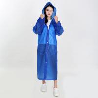 ราคา Boqi Factory เสื้อกันฝน EVA เสื้อกันฝนแฟชั่น สไตล์เกาหลี Rain coats กันน้ำ แบบหนา Raincoa02 (24717429061)