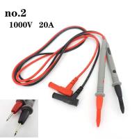 ราคา สายวัดมิเตอร์ สายวัด มัลติมิเตอร์ อย่างดี 1000V A10 A20 หัววัด ปลายเข็ม L332 (24826558632)